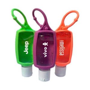 Chaveiro Frasco Para Álcool em Gel Personalizado
