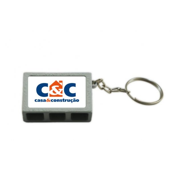 Chaveiro Bloco de Concreto