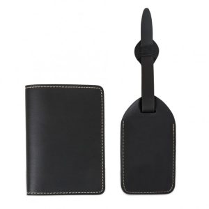 Kit Viagem 2 Peças couro Personalizado