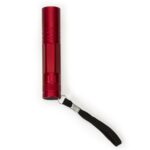 Mini lanterna de alumínio com cordão personalizada sp