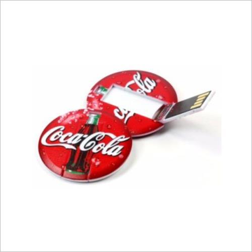 Pen Card Redondo Personalizado para brindes