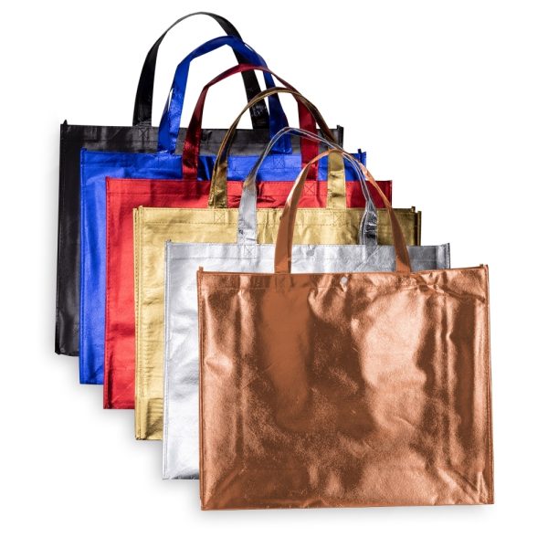 Sacola TNT Metalizada Personalizada Sacola TNT Metalizada Personalizada