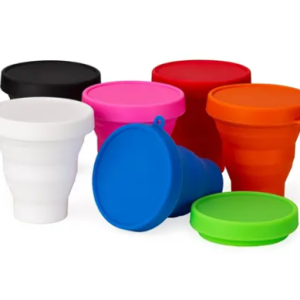 Copo Personalizado Retrátil Silicone 200ml