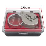 Lupa Metal Tampa Circular Personalizada CE
