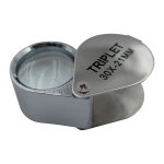 Lupa Metal Tampa Circular Personalizada GO