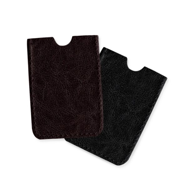 Porta Cartão Couro Sintético Personalizado c/ Nome e Logotipo