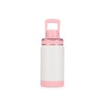 Garrafa Térmica 400ml Personalizada No Atacado ROSA