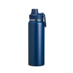 Garrafa com suporte para celular personalizada AZUL MARINHO