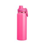 Garrafa com suporte para celular personalizada ROSA