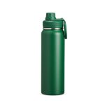 Garrafa com suporte para celular personalizada VERDE