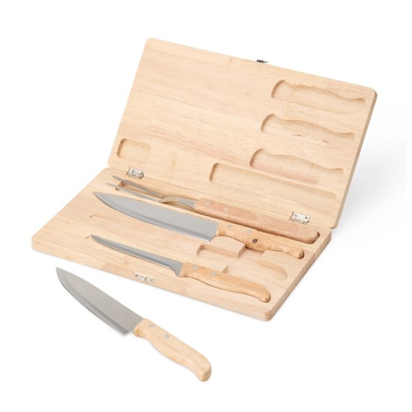 Kit Churrasco Personalizado madeira
