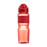 Squeeze plástico transparente personalizado VERMELHA