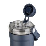 Garrafa Térmica Personalizada Com Logo SP AZUL MARINHO