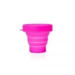 Copo Retrátil de Silicone 150ml Personalizado COR PINK