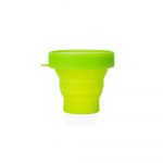 Copo Retrátil de Silicone 150ml Personalizado COR VERDE