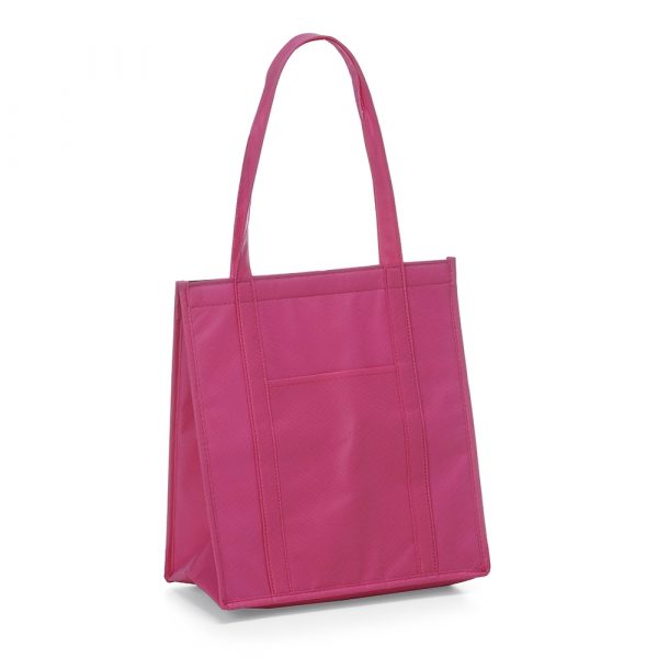 Sacola TNT Térmica 18 Litros personalizada COR ROSA