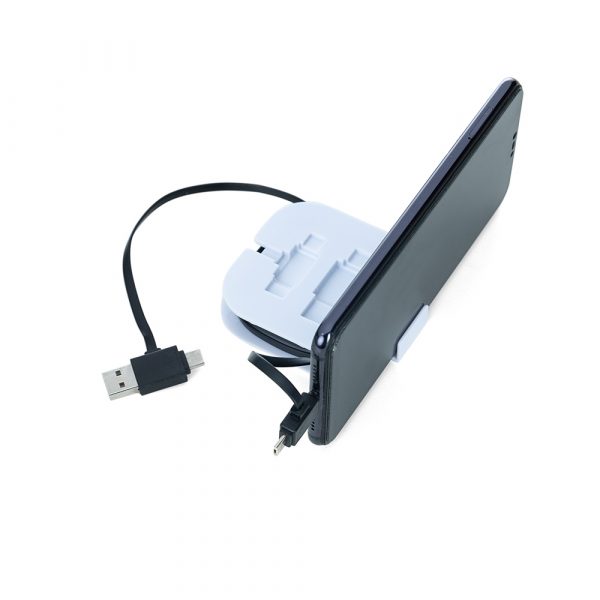 Suporte Para Celular Com Cabo 4 em 1 com Case Personalizado Cabo 4 em 1 com Case Suporte