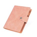 Caderno Fichário PU Personalizado COR BERGE
