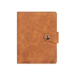 Caderno Fichário PU Personalizado MARROM