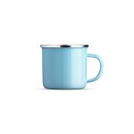 Caneca Inox 370ml Personalizada AZUL CLARO