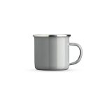 Caneca Inox 370ml Personalizada CINZA