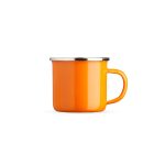 Caneca Inox 370ml Personalizada LARANJA