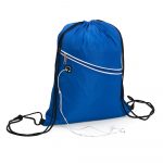 Mochila Saco Impermeável Personalizada Cor AZUL CLARO