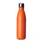 Garrafa-Inox-750ml-personalizada cor laranja