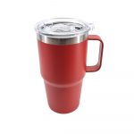 Caneca Térmica 700ml Personalizada cor vermelha