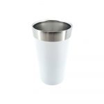 Copo Térmico Personalizado de Inox 473ml cor branco
