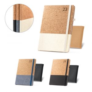 agenda de cortiça personalizada 2023