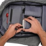 Mochila Personalizada Com Logo Anti-Furto USB5