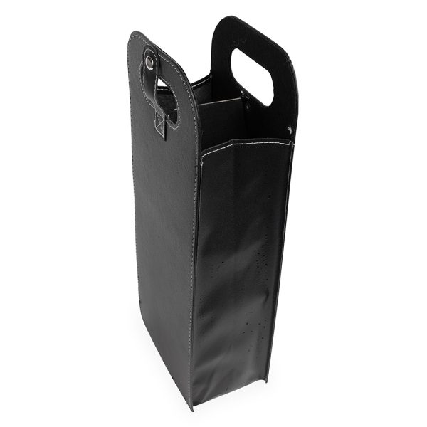 Porta-Vinho Duplo Couro Sintético Personalizado MS