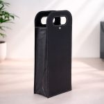 Porta-Vinho Duplo Couro Sintético Personalizado SP