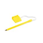Caneta Balcão Plástica Personalizada AMARELO