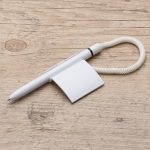 Caneta Balcão Plástica Personalizada Com Logo7