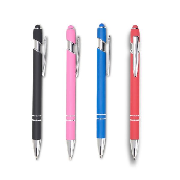 Caneta Emborrachada Touch Personalizada Caneta Personalizada