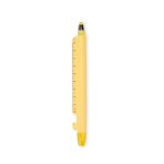 Caneta Marca-Texto Multifunções Personalizada AMARELO