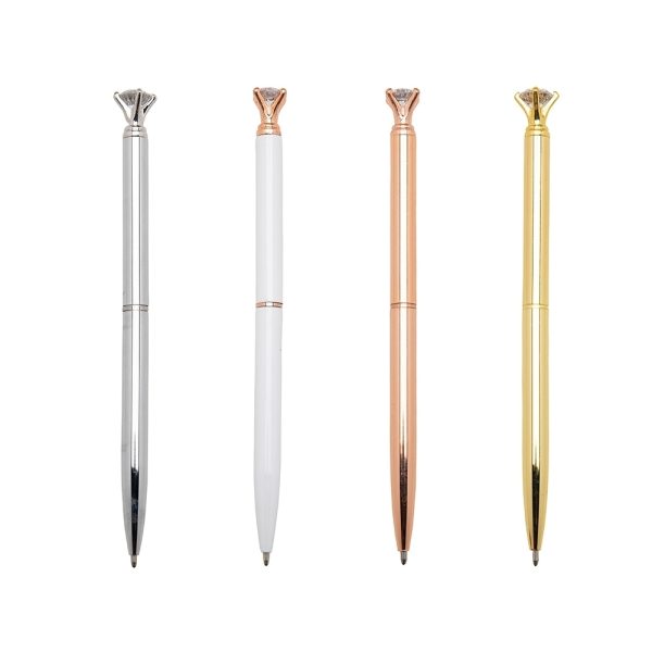 Caneta Metal Diamante Personalizada Caneta Metal Diamante Personalizada com seu logo