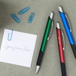 Caneta Metal Quadrada personalizada5