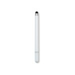 Caneta Plástica Touch 2 em 1 Personalizada BRANCA