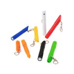Caneta Plástica com Lanterna e Apito Personalizada