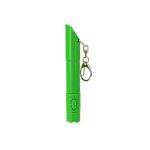 Caneta Plástica com Lanterna e Apito Personalizada VERDE