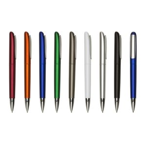 Caneta Plástica Com Logotipo