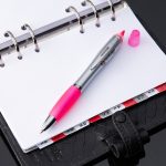 Caneta Plástica Marca Texto personalizada7