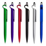 Caneta Plástica Touch com Suporte Personalizada