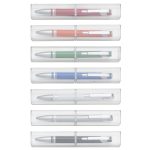 Caneta Semimetal com Tubo Personalizada