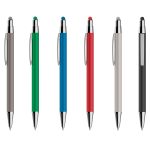 Caneta metálica com touch screen personalizada