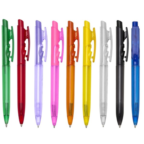 Canetas plásticas personalizadas em grande quantidade Canetas plásticas personalizadas