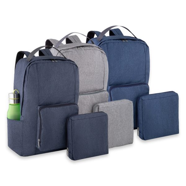 Mochila Dobrável Personalizada Com Logo. Mochila Dobrável Personalizada